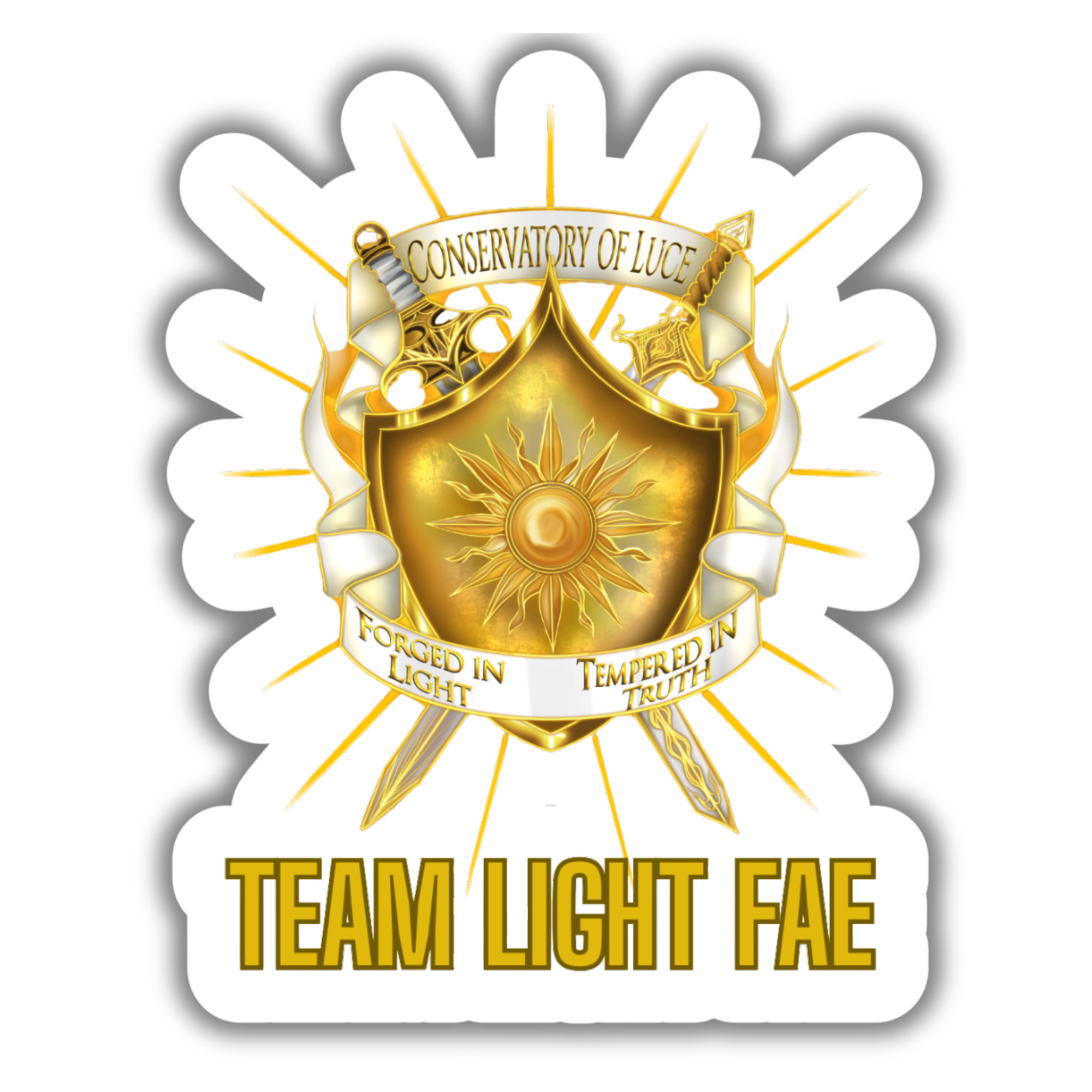 Team Light Fae Sticker