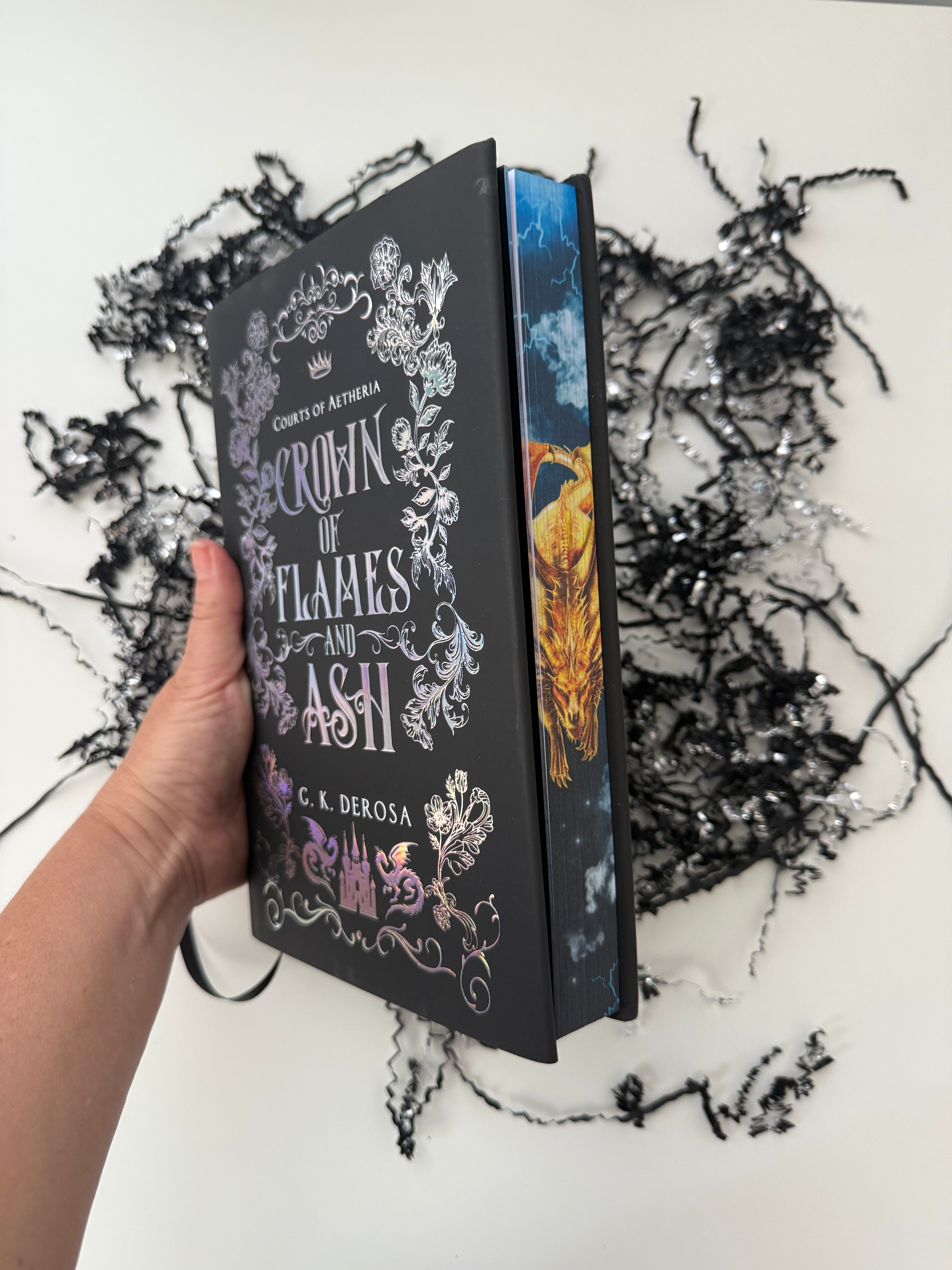 Crown of Flames and Ash (Courts of Aetheria, Book 2) Special Edition