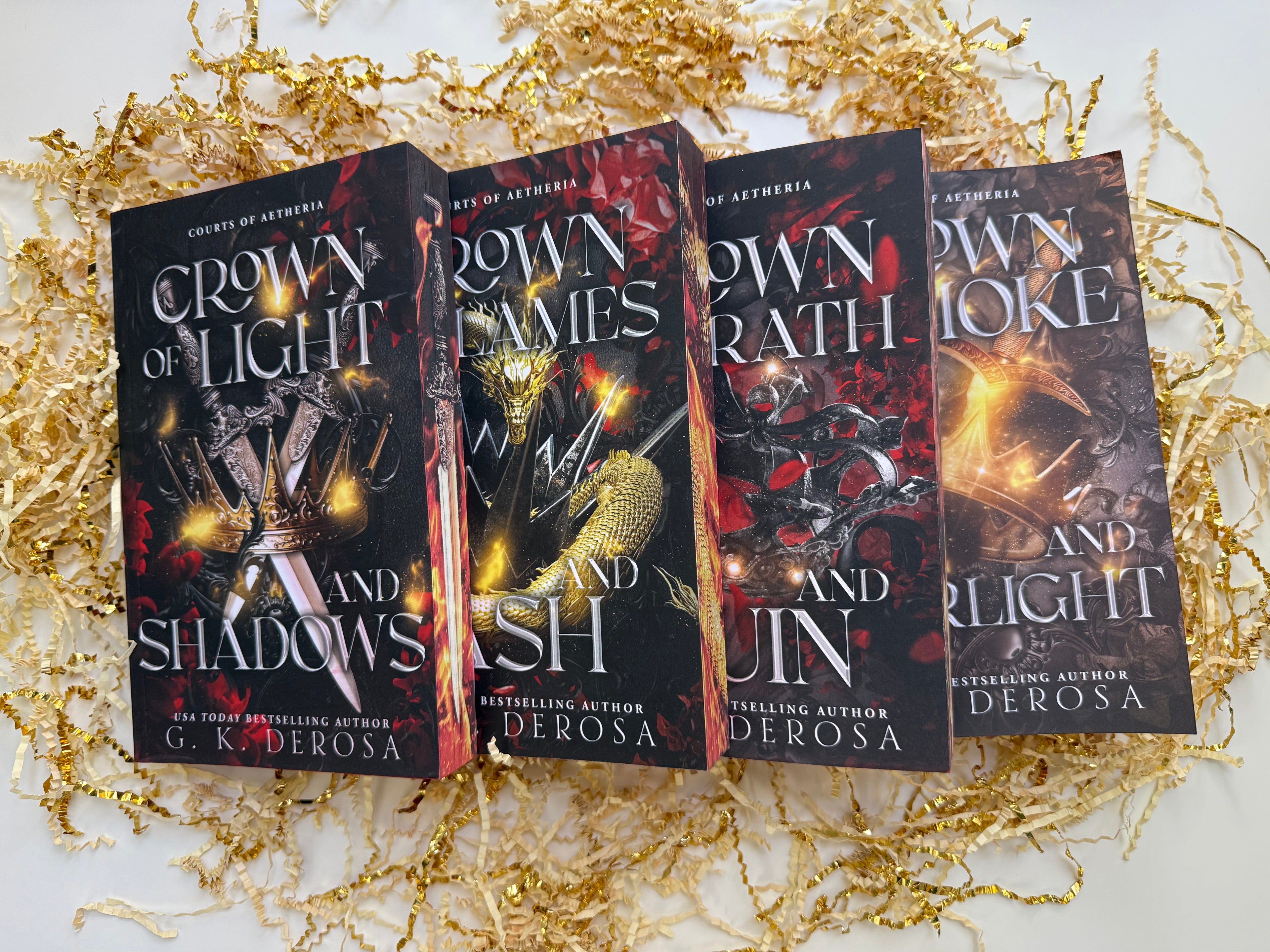 Courts of Aetheria Complete Set with Custom Sprayed Edges