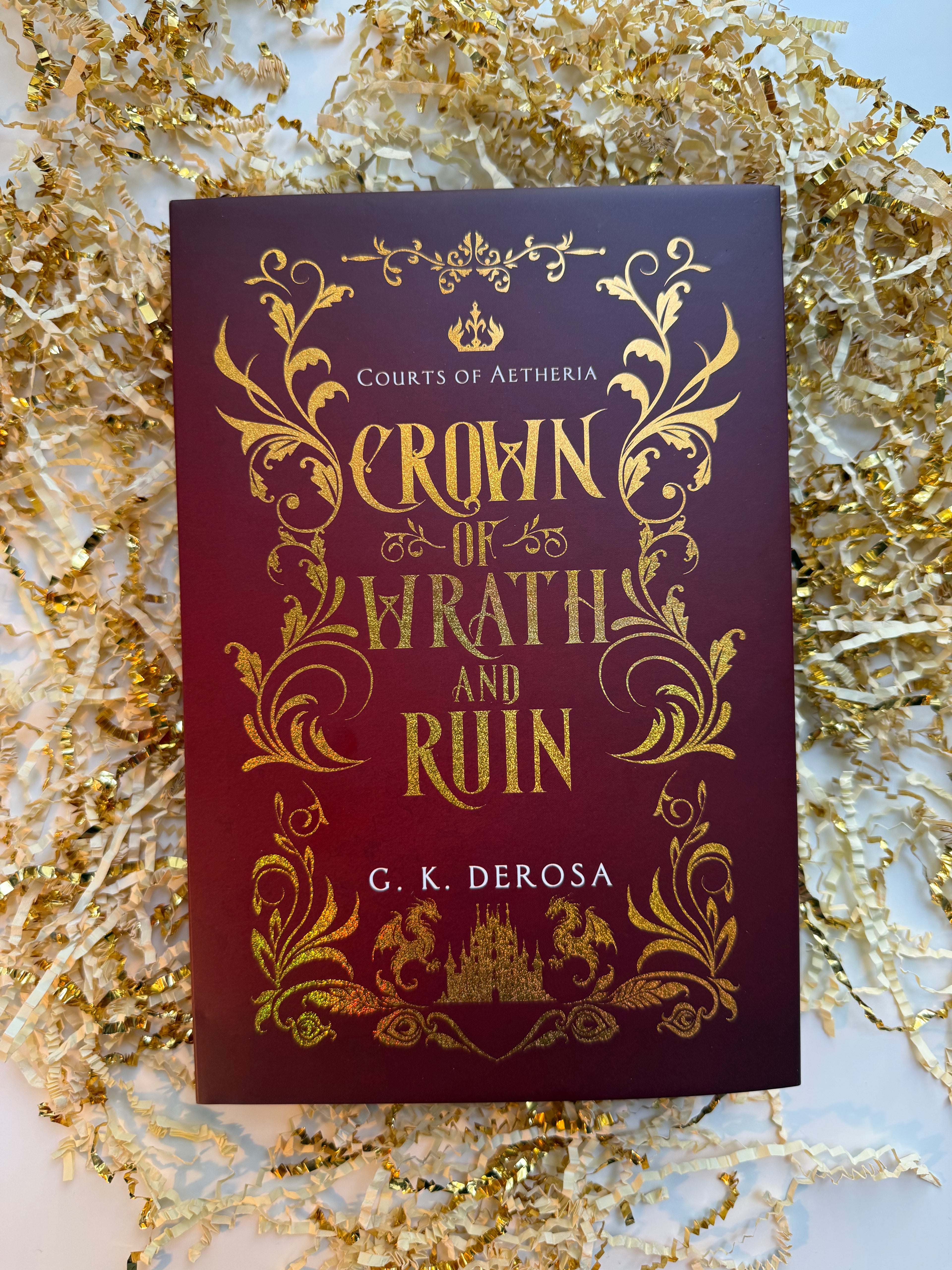 Crown of Wrath and Ruin (Courts of Aetheria, Book 3) Special Edition