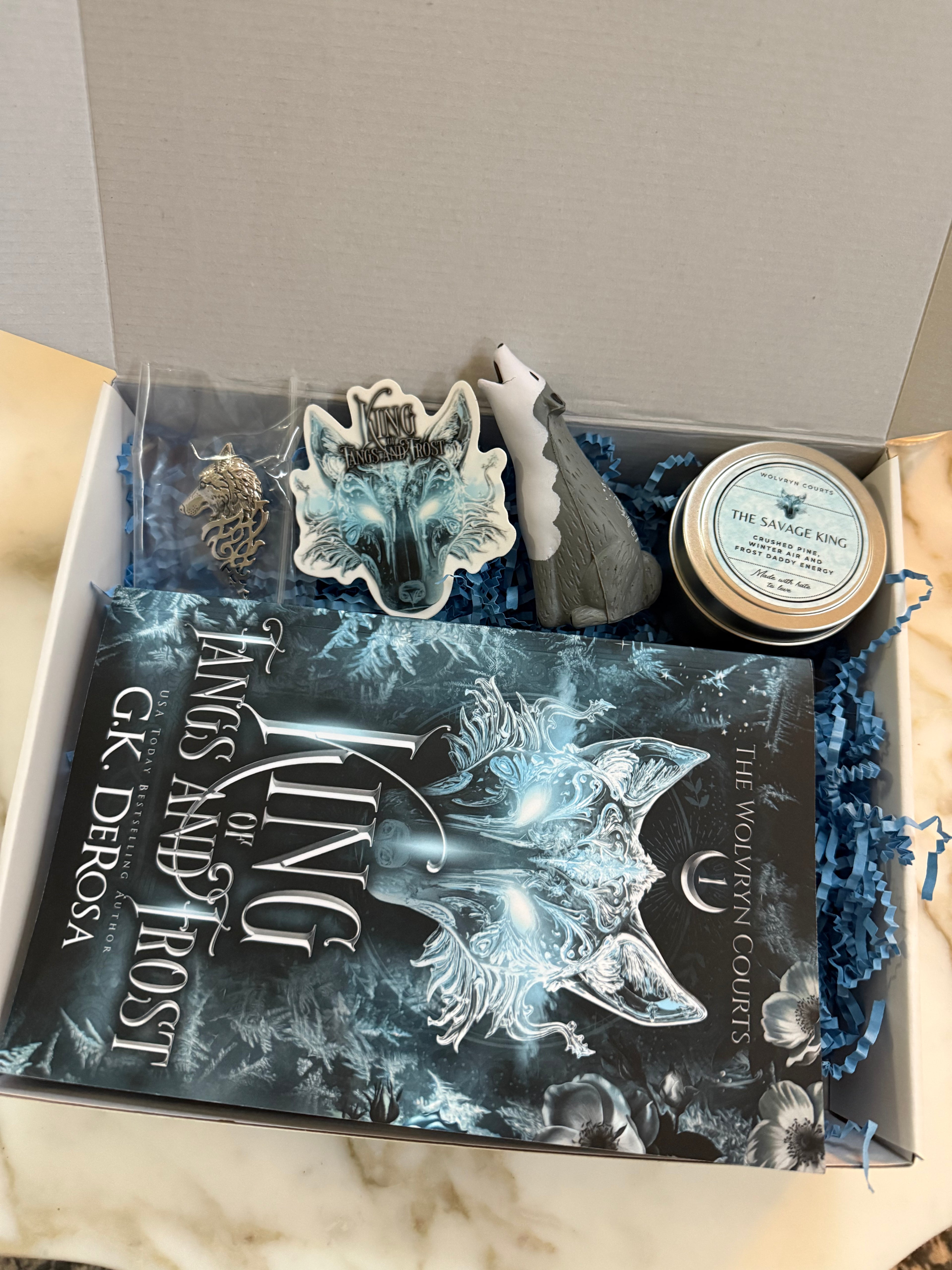 King of Fangs and Frost Deluxe Book Box