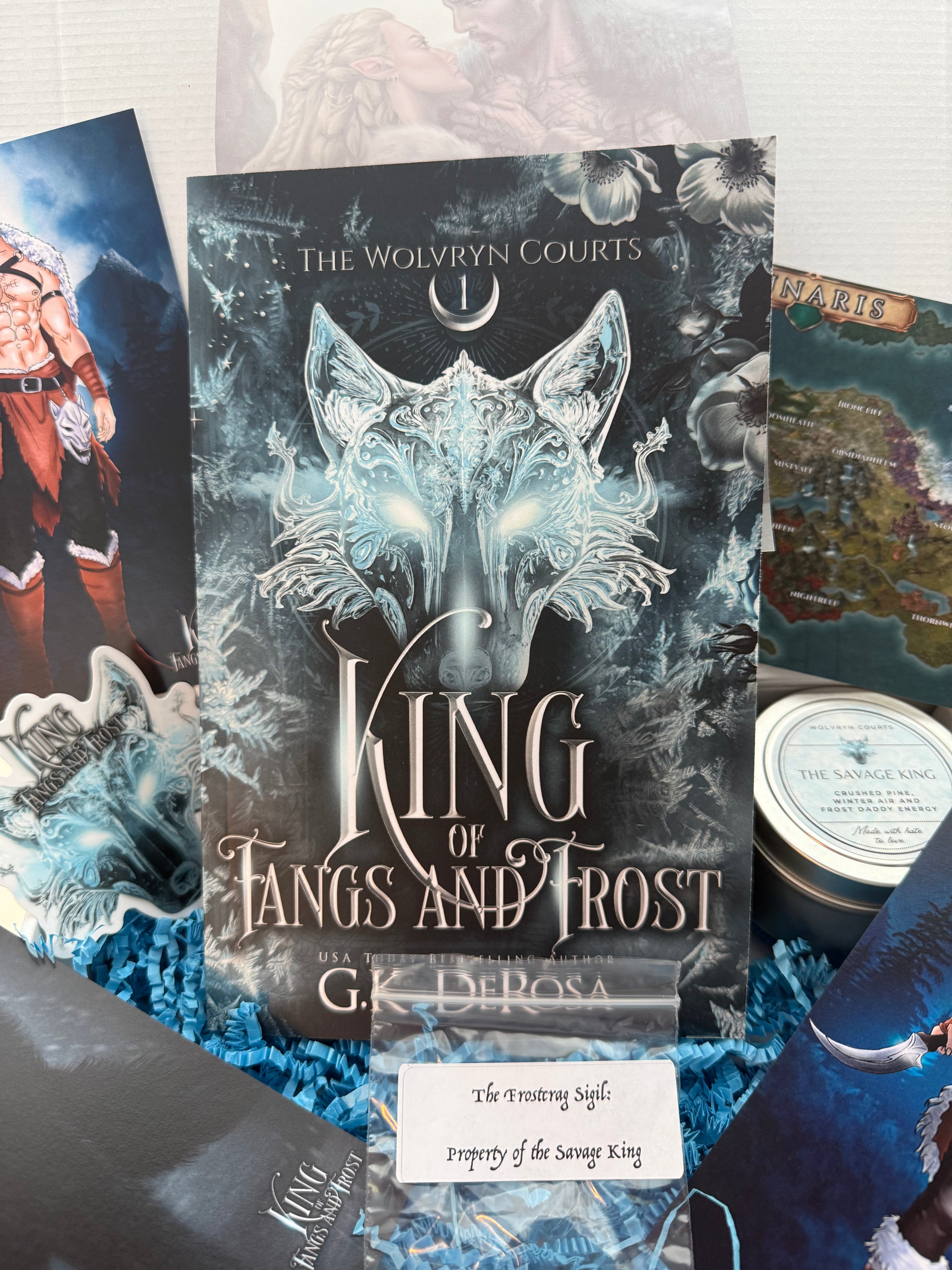 King of Fangs and Frost Deluxe Book Box