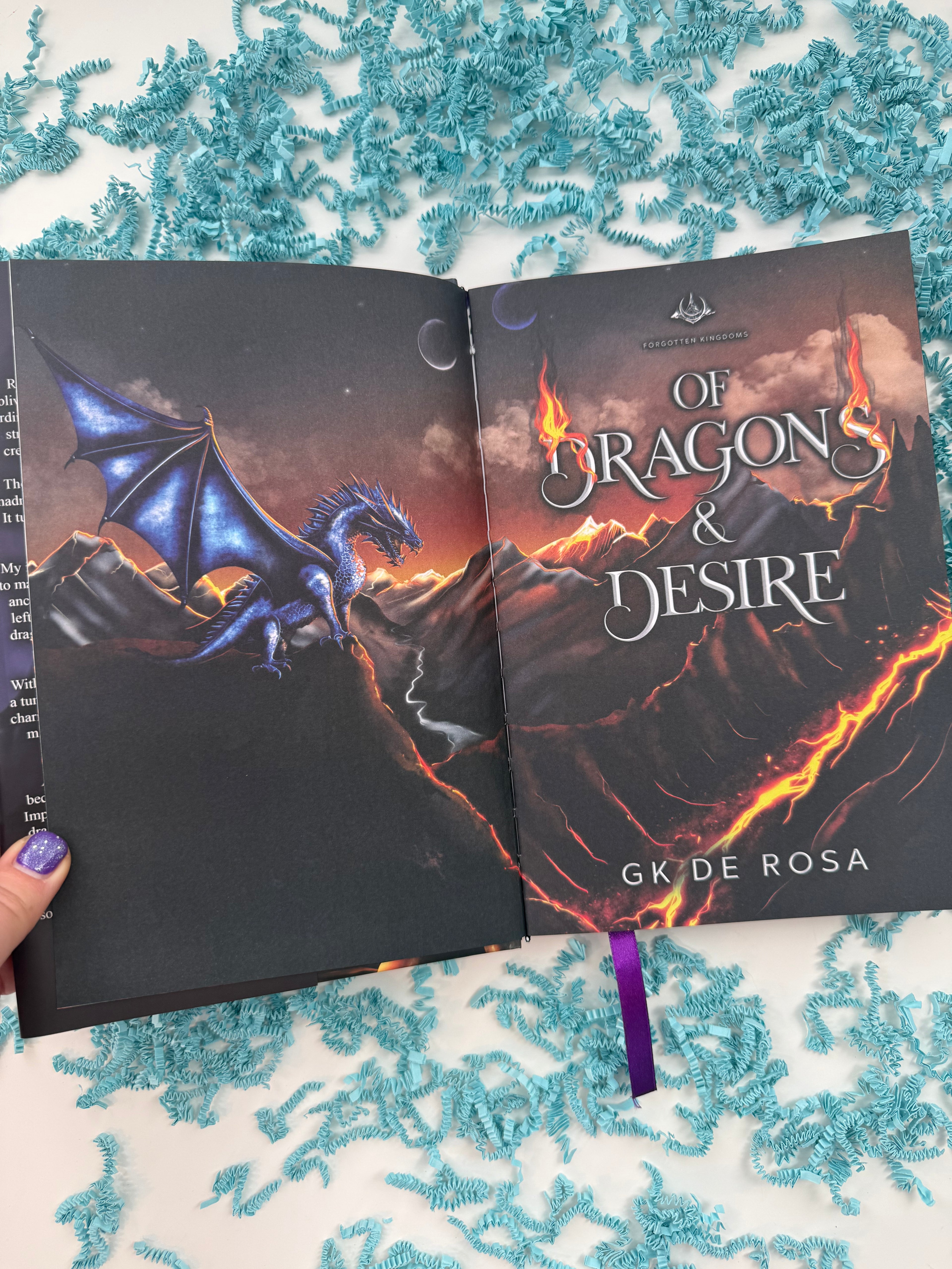 Of Dragons and Desire (Forgotten Kingdoms Stand Alone) Special Edition