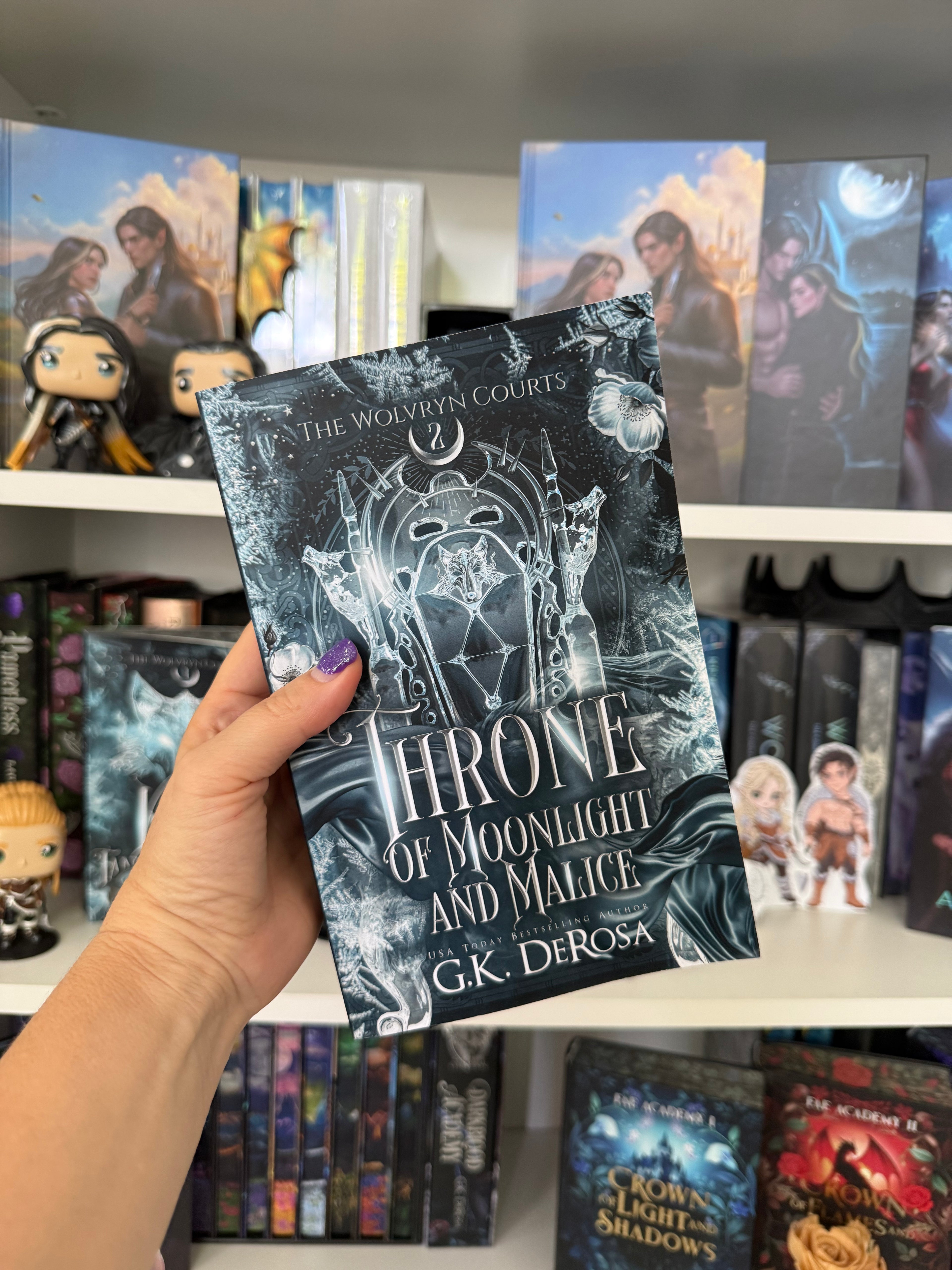 Throne of Moonlight and Malice (The Wolvryn Courts, Book 2) PREORDER