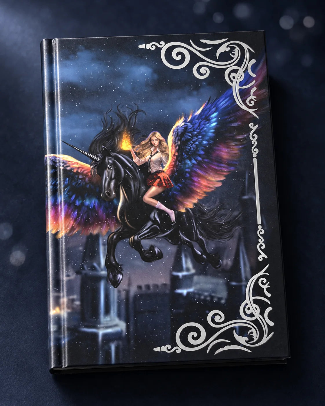 Full-color character laminate